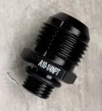 Color: Deep Green - Oil Hose Straight Fitting Hose Adapter Oil Cooler Fitting An6 to An6 An8 An10 1/2 1/8 3/8 1/4 NPT 5/16,AN10 AN8 to 9MM M18 M12