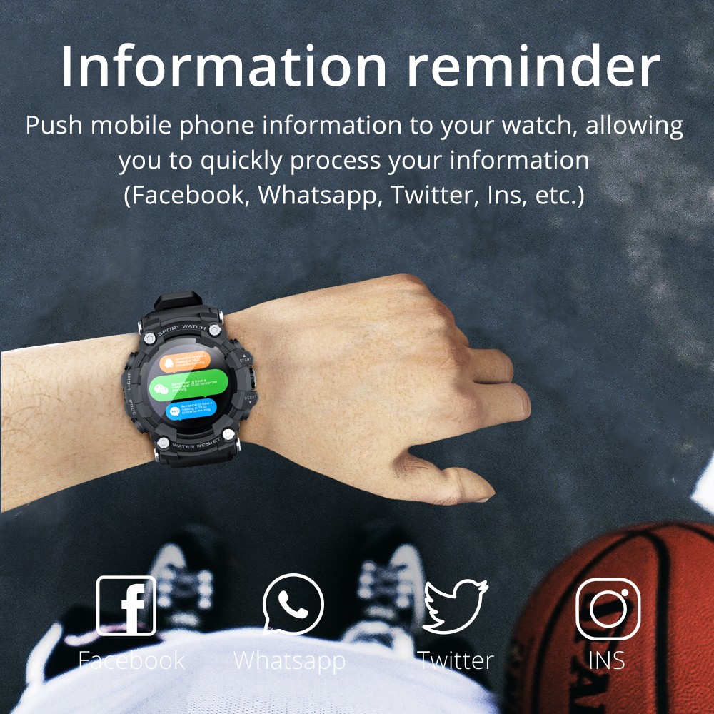 Men Sport Waterproof Smartwatch