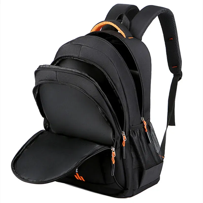 Color: Blue - 2024 New Large Capacity Oxford Cloth Leisure Travel Backpack College Students Backpack Fashion Business Laptop Backpack