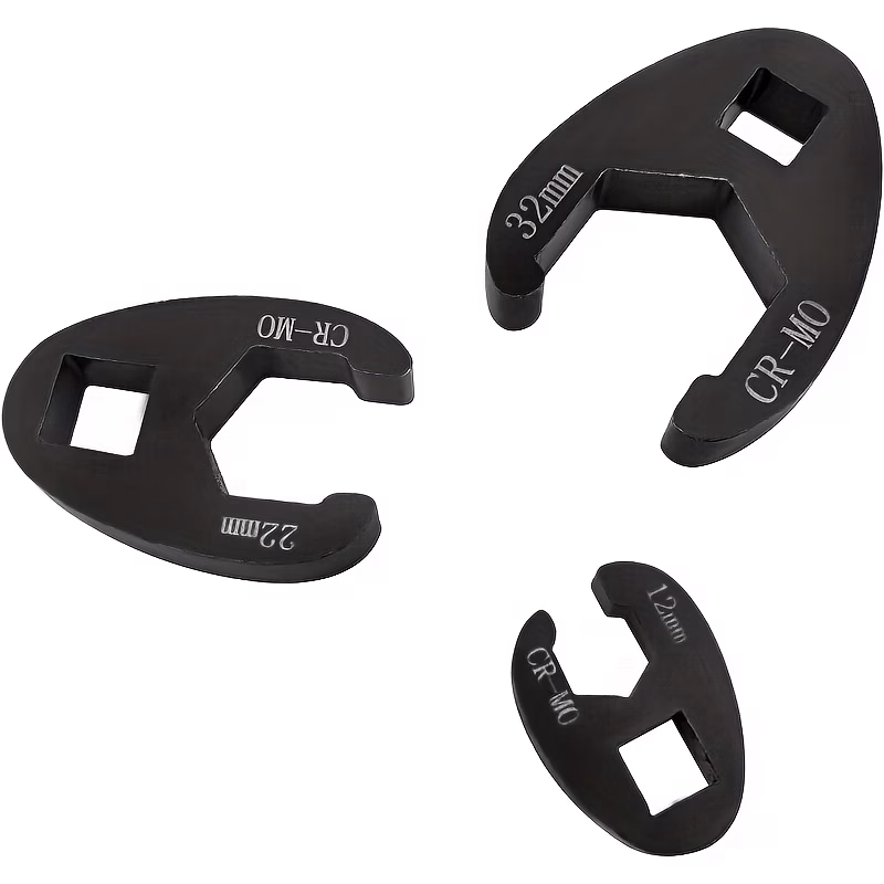 Steel Adjustable Wrench Set – Open-End Claw Nut Wrench for Versatile Use