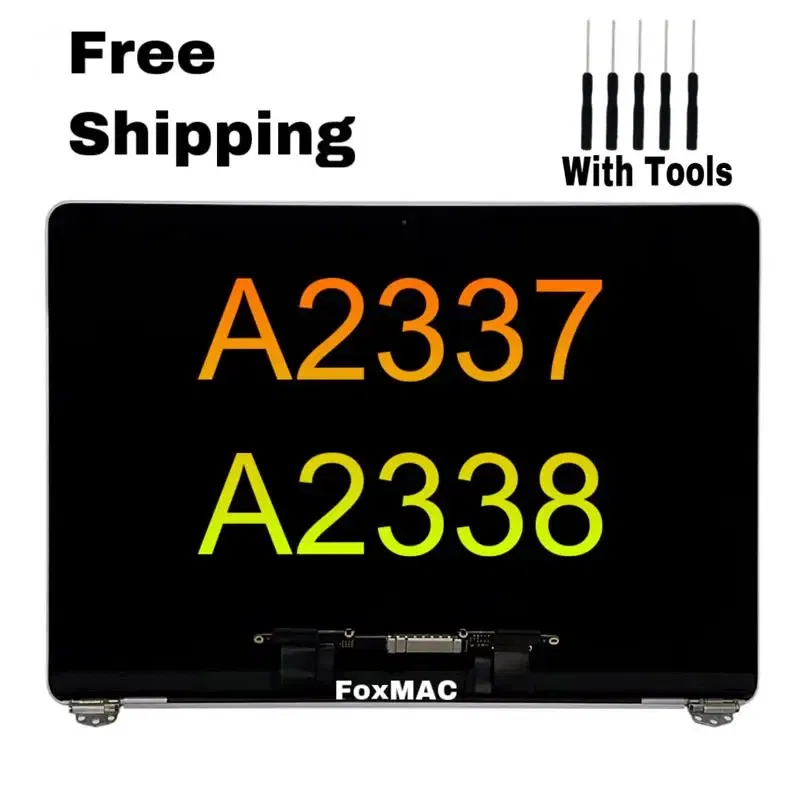 Color: Blue, Display Size: 8", Ships From: CHINA - 2025 New 2020 Year A2337 Display A2338 M1 LCD Screen Replacement Assembly for Macbook Air Pro 13"Retina EMC 3598 3578