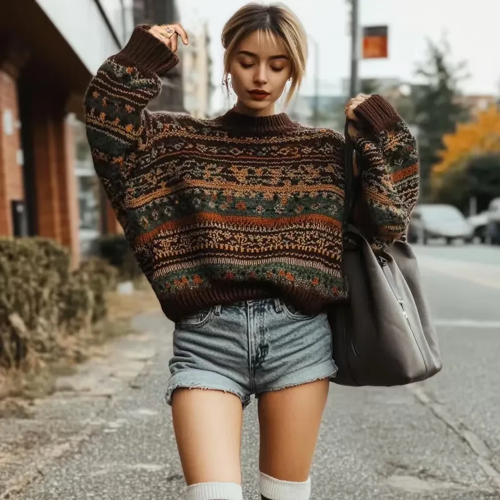 Womens Crew Neck Sweater NZ