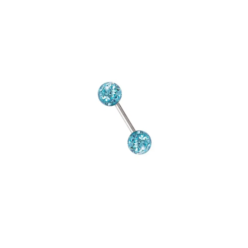 Metal color: Champagne gold, Main Stone Color: Red - 16g 1.2mm Coated Crystal Steel Ear Stud Tragus Helix Cartilage 3/4/5mm CZ Ball 6/8/10/12/14mm Bar Barbell Piercing