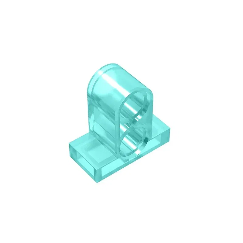 Color: VIOLET/?«?—?…° - Gobricks GDS-937 Technical, Pin Connector Plate 1x2x1 2/3 with 2 Holes  compatible with lego 32530 Educational Building Blocks