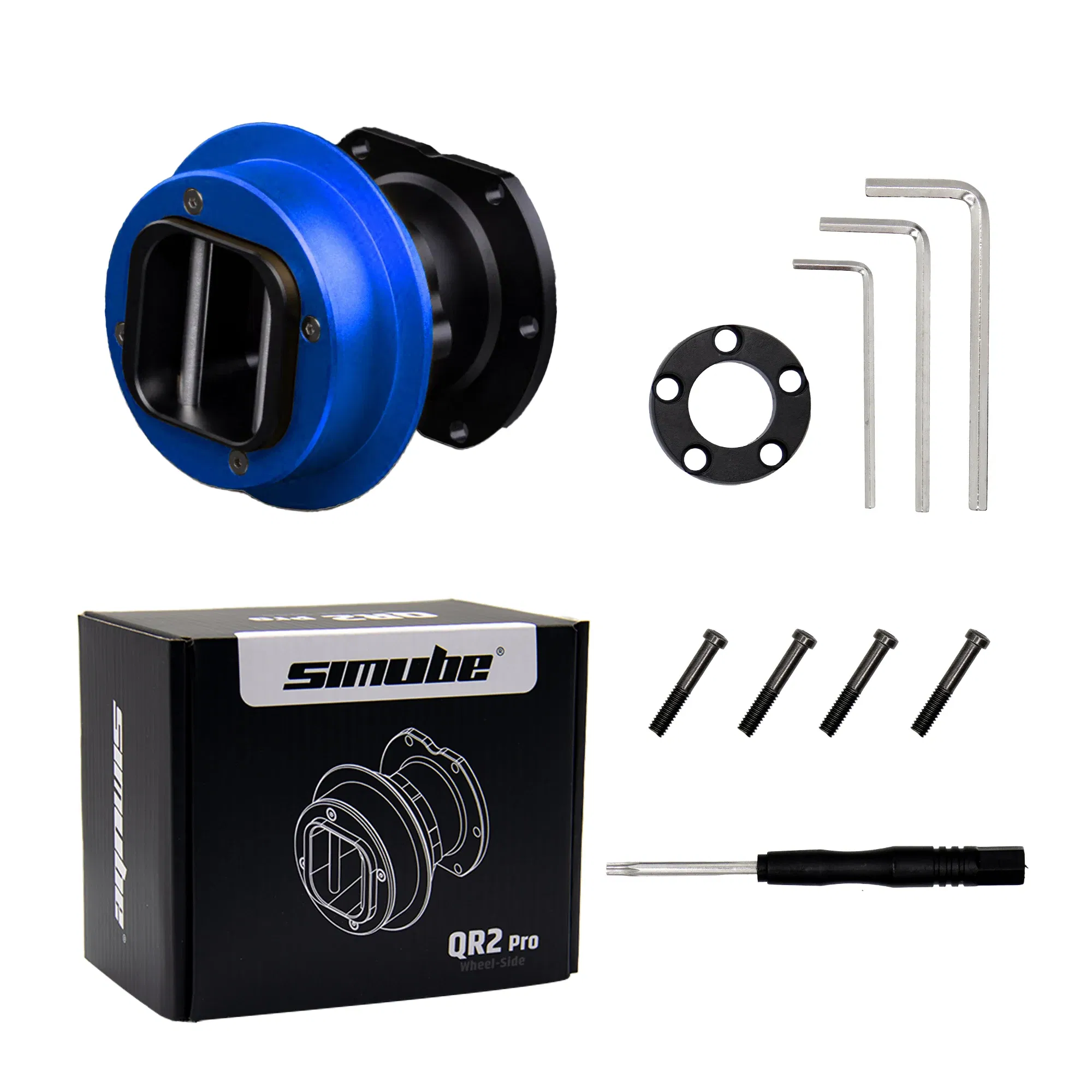 Color: Blue - In Stock Fanatec Qr2 Wheel-side and Qr2 Base Side For Fanatec Steering Wheel Accessories qr2 pro Wheel sides