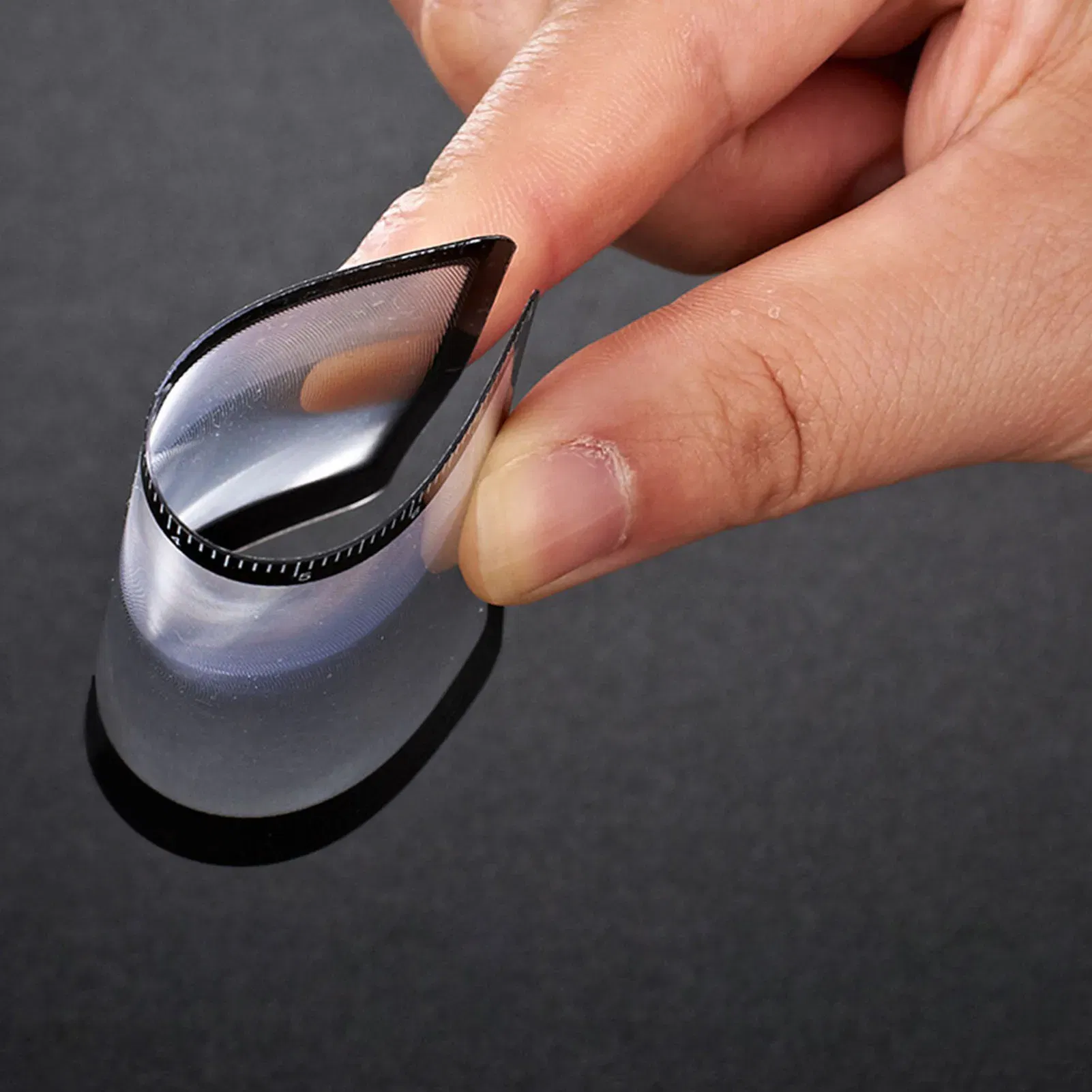 Color: black, Ships From: CHINA - Portable Pocket Magnifier 3X Reading Magnifying Glass With Ruler Ultra-thin Camping Fire Starter Magnifying Glass Solar Igniter