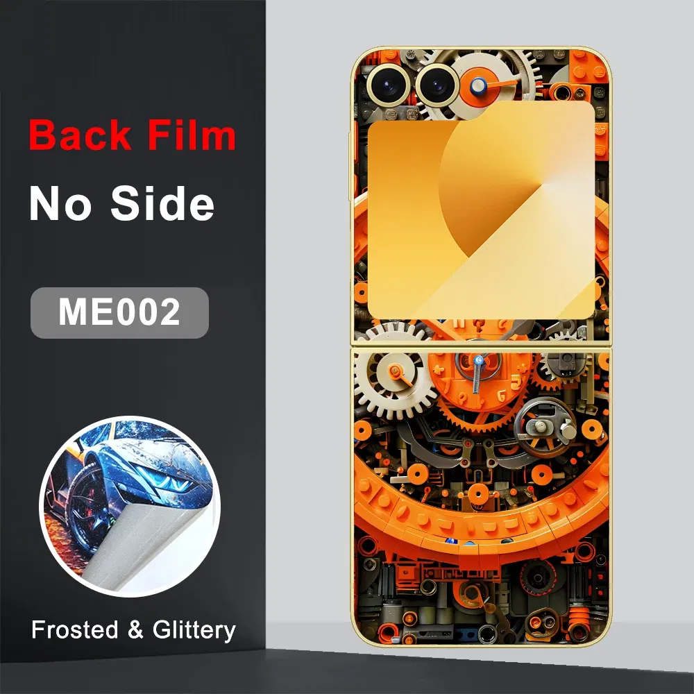 Color: GRAY, Bundle: bundle 18 - CASEKiTTY Skin For Galaxy Z Flip 5 Back Film Samsung Z Flip 6 Sticker Flip 4 3 Protective Decal Wrap Back Cover Screen Protector