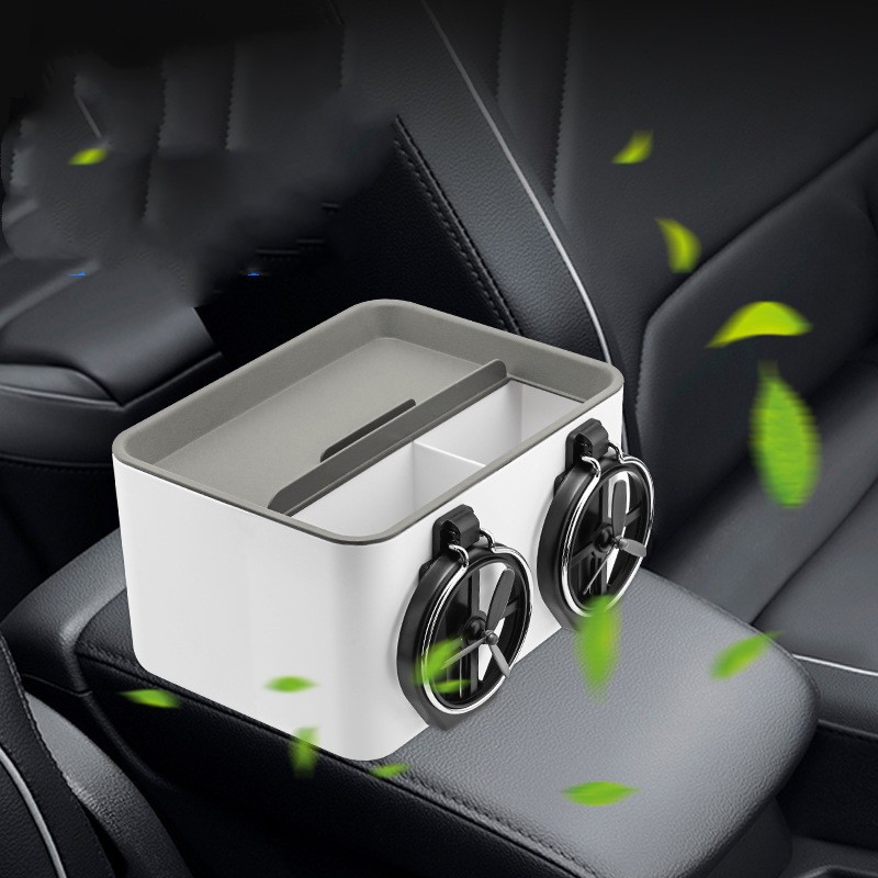 Car Armrest Storage Box