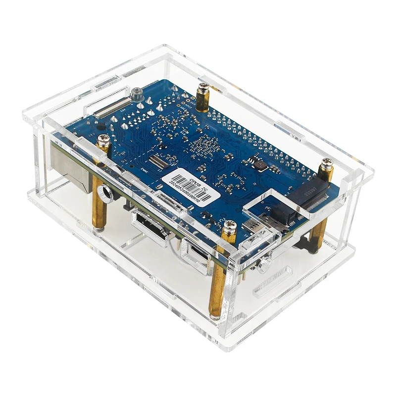 Bundle: Bundle 5, Color: Blue - Orange Pi 3B 8GB 4GB 2GB RAM Rockchip RK3566 WiFi5+BT 5.0 Gigabit LAN Port Single Board Run Android Linux OpenHarmony OS Mini PC