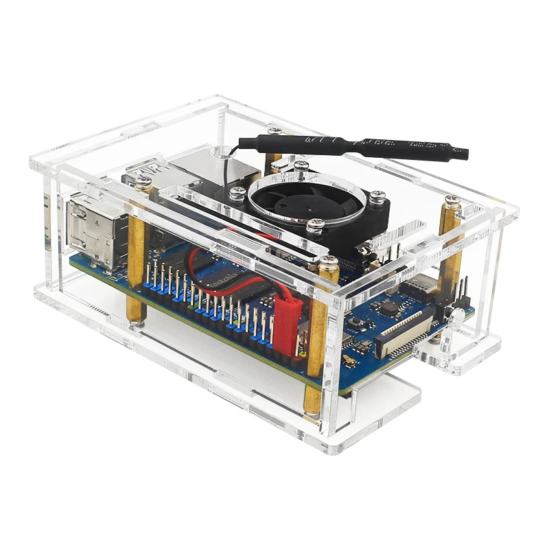Bundle: Bundle 5, Color: Blue - Orange Pi 3B 8GB 4GB 2GB RAM Rockchip RK3566 WiFi5+BT 5.0 Gigabit LAN Port Single Board Run Android Linux OpenHarmony OS Mini PC