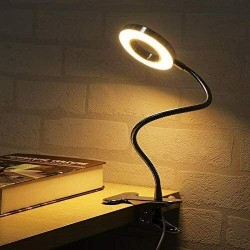 FlexiGlow Clip-On LED Desk Lamp