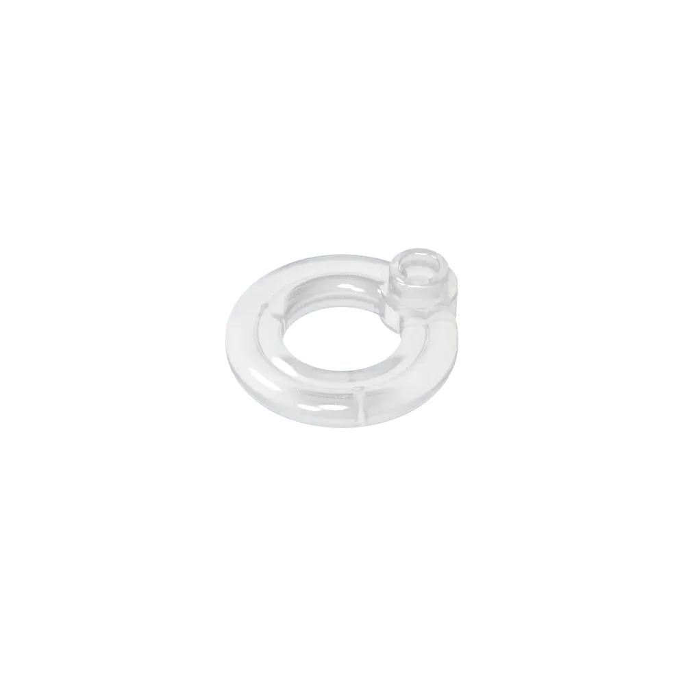 Color: black - Gobricks GDS-2052 Equipment Flotation Ring [Life Preserver] compatible with lego 30340 Assembles Building Blocks children's toys