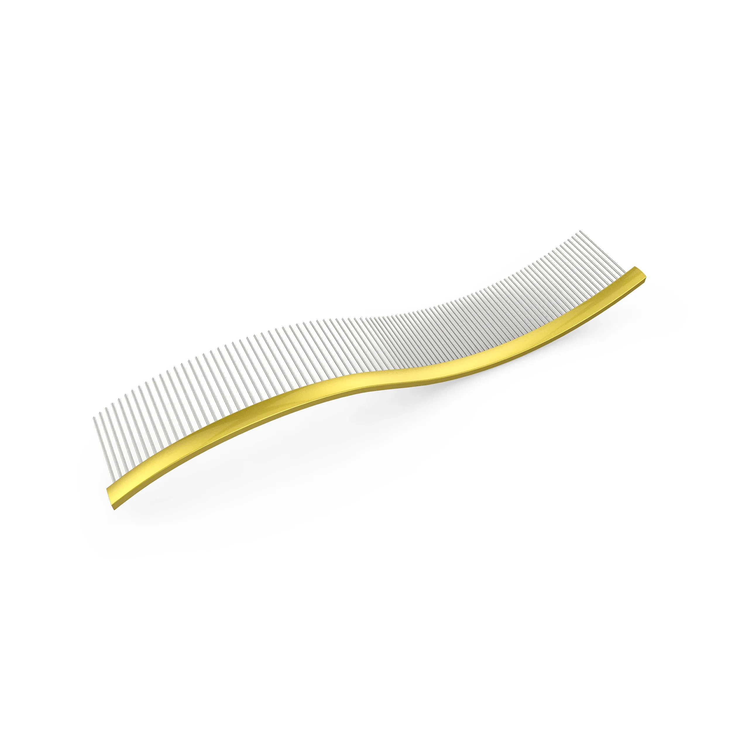 Color: Gold - S-26 Feather light Swirl Comb Dog cobra-shaped comb ?”브라 모?–‘ ?— Peinado para mascotas ? ?°с?‡?µск?° в ?„орм?µ ко?±р?‹ Buy 10 get 1 free