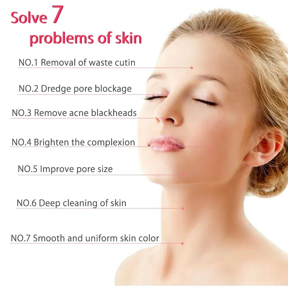 Color: White, Power Source: EU - 3 in 1 Diamond Microdermabrasion Machine High Suction Power Professional Dermabrasion Home Use Facial Peeling Skin Care Machine