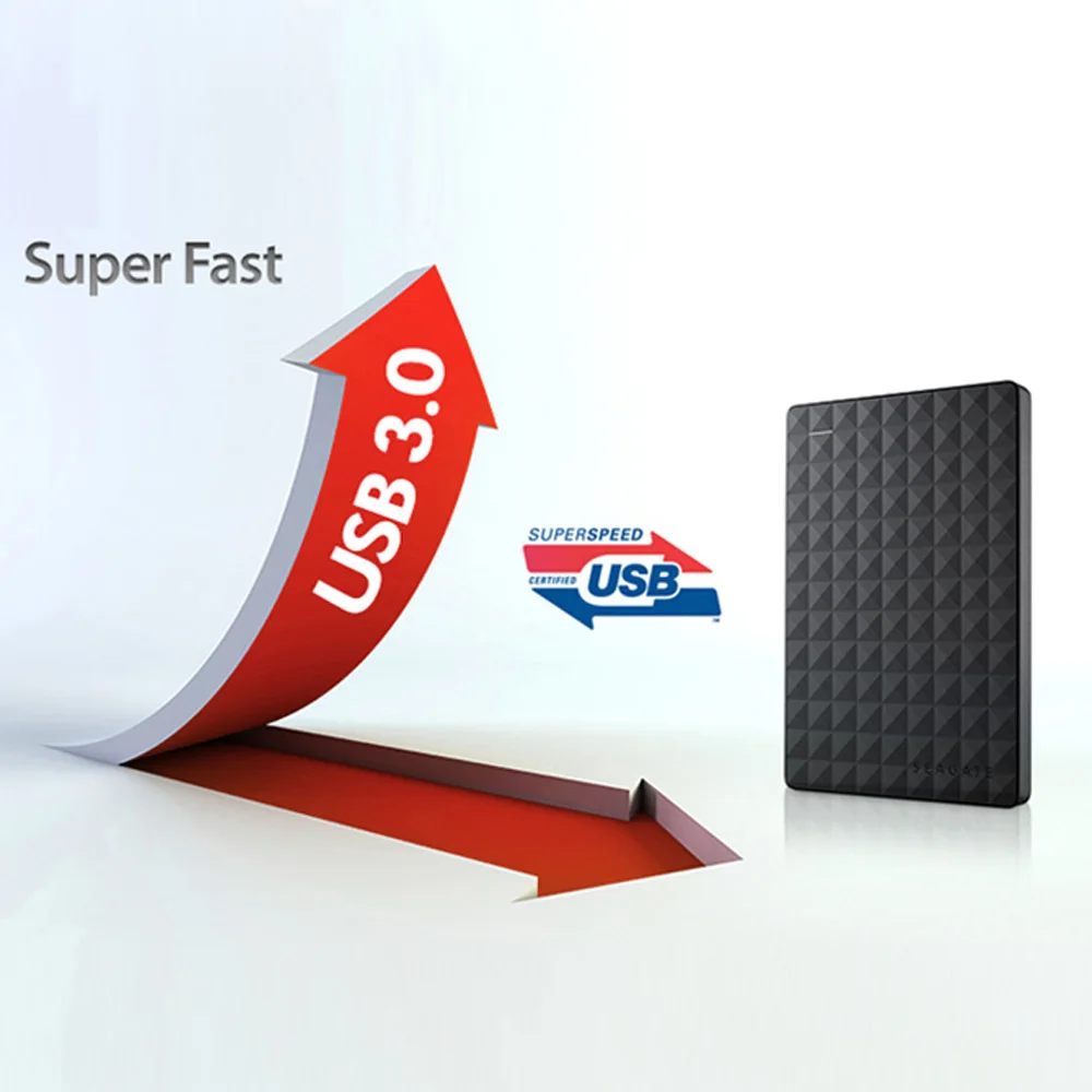 4-1 LS Seagate-Disco r?­gido externo, disco r?­gido portátil, USB 3.0, 320GB, 2,5"