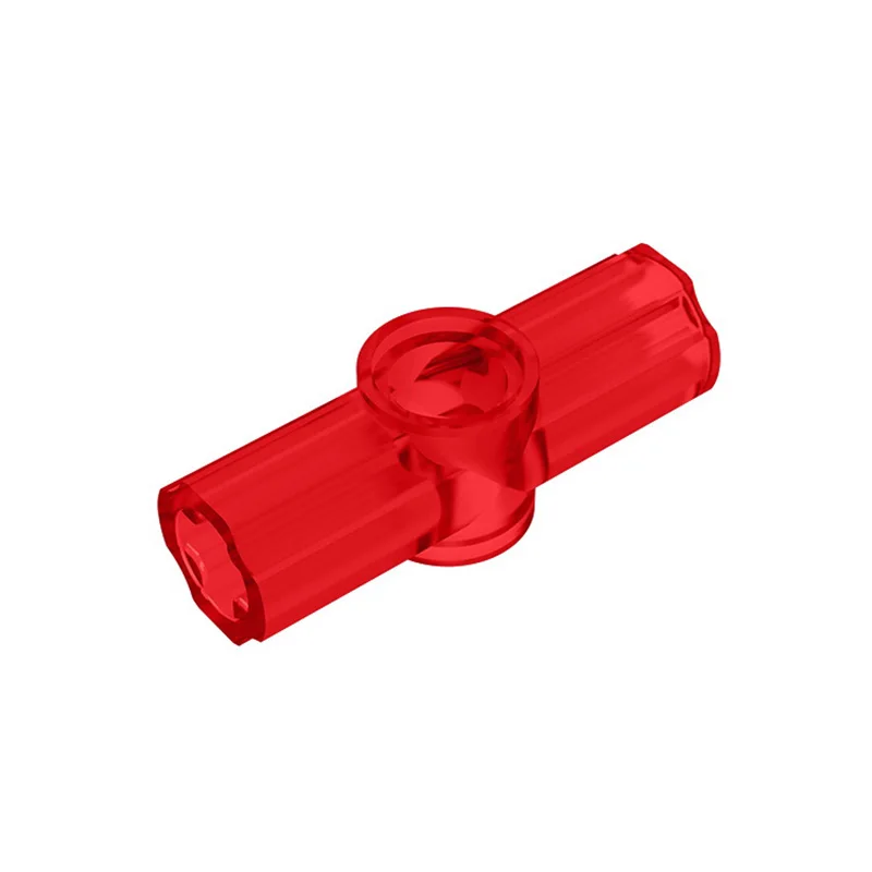 Color: Red - 1 Pcs Buildings Blocks 32034 Brick High-Tech Axle and Pin Connector Angled #2 - 180 degrees Bulk Modular GBC MOC Set
