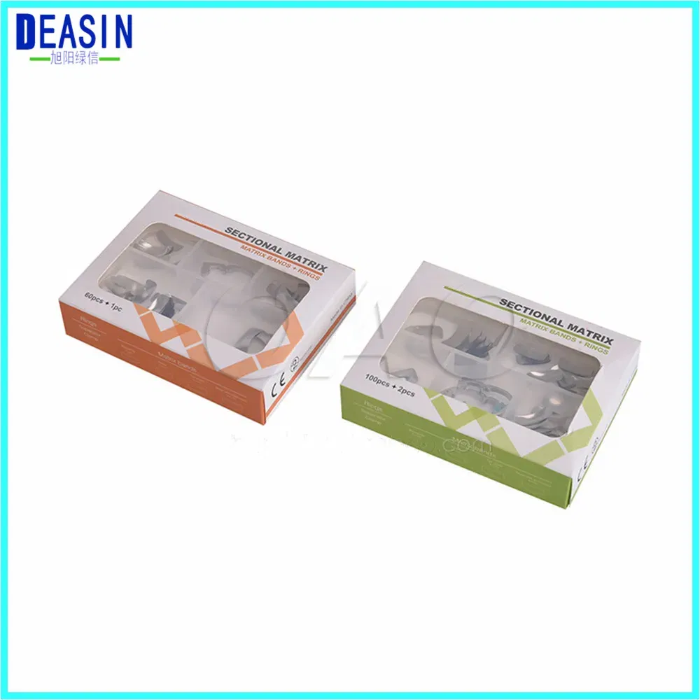 Color: GRAY - Dental Bean Flap Forming Tablet  dental materials Dental Matrix Sectional Cntoured Metal Matrices Full Kit