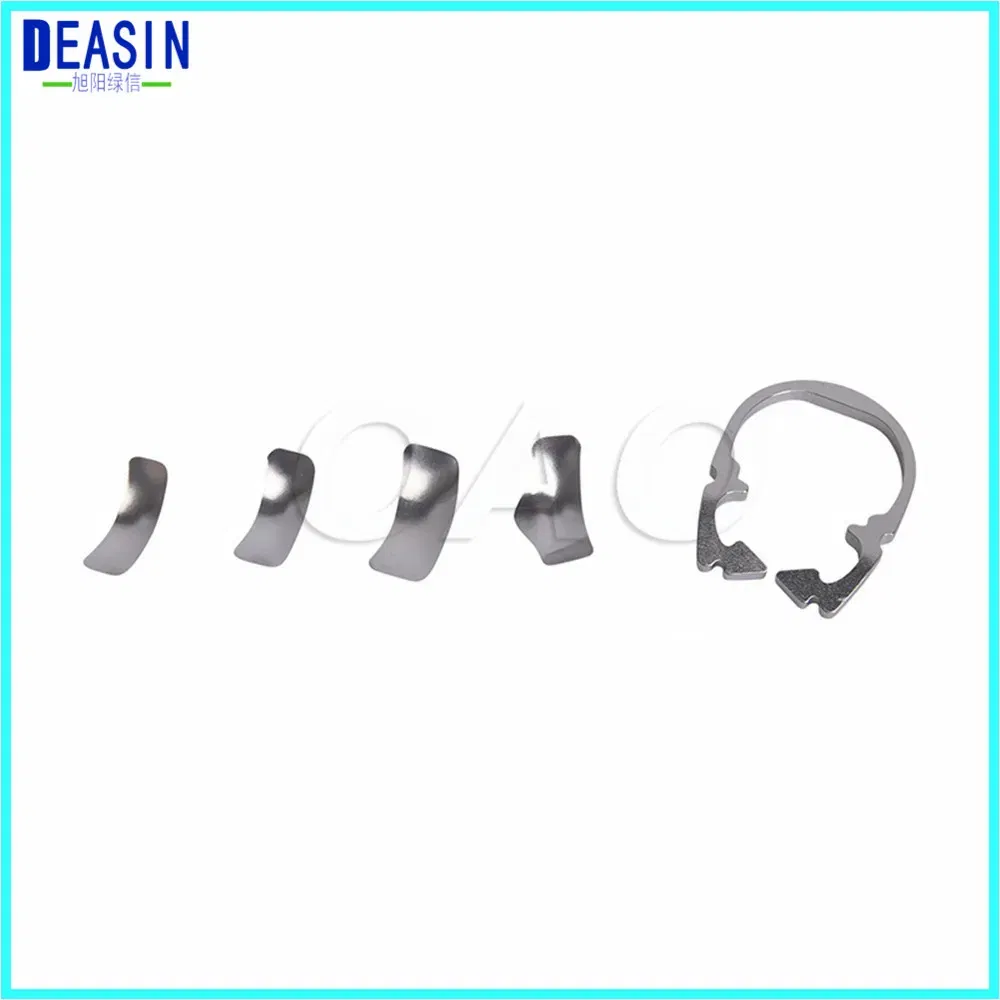 Color: GRAY - Dental Bean Flap Forming Tablet  dental materials Dental Matrix Sectional Cntoured Metal Matrices Full Kit