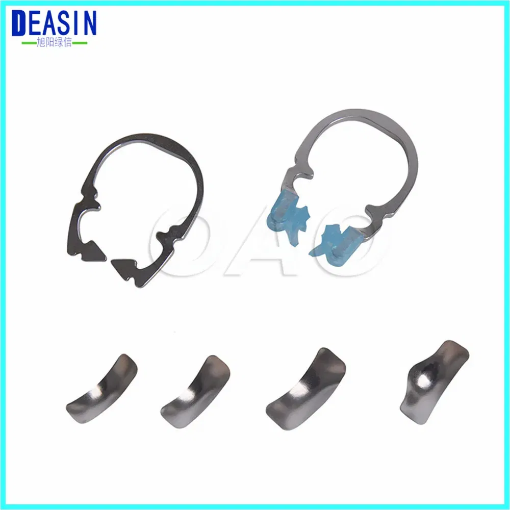 Color: GRAY - Dental Bean Flap Forming Tablet  dental materials Dental Matrix Sectional Cntoured Metal Matrices Full Kit