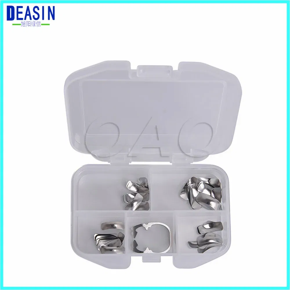 Color: GRAY - Dental Bean Flap Forming Tablet  dental materials Dental Matrix Sectional Cntoured Metal Matrices Full Kit