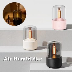 Portable Aromatherapy Humidifier with LED Candlelight