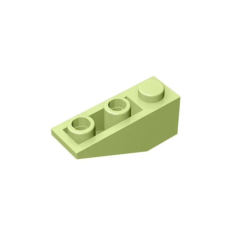 Color: Chocolate - Gobricks GDS-596 Slope, Inverted 33 3 x 1 compatiblewith lego 4287 pieces of children's toys Assembles Building Blocks Technical