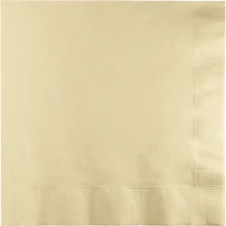 Ivory Luncheon Napkins - Pack of 50