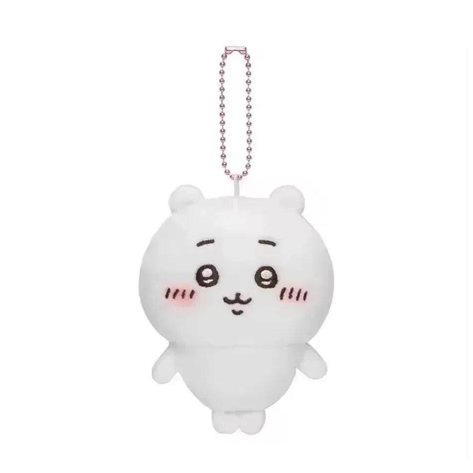 Color: Orchid - MONISO Chiikawa Doll Anime Cute Pajama plush pendant Hachiware Cartoon Bag Pendant Keychain Plush Doll Pendant Toy Birthday Gift
