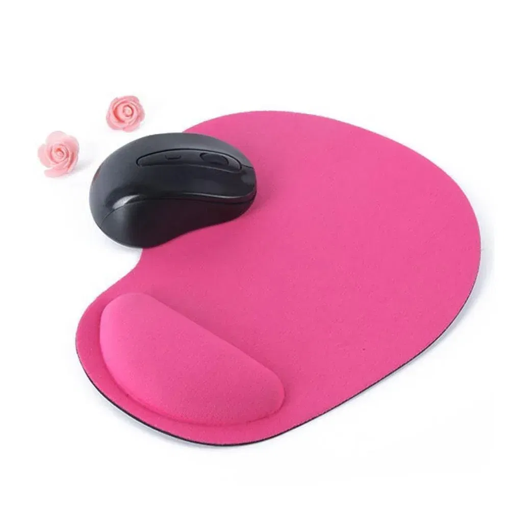 Color: Pink - Mouse Pad Gaming MousePad Premium Mousepad Speed and Control Desk Pad Pink Mouse Mat High-Grade Desk Mat Gold Letter Series