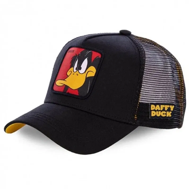 Color: camouflage, Size: Adjustable - Hot Sale Unisex Anime Cartoon Cap High Quality Patch Draw Baseball Cap Men Trucker Hat