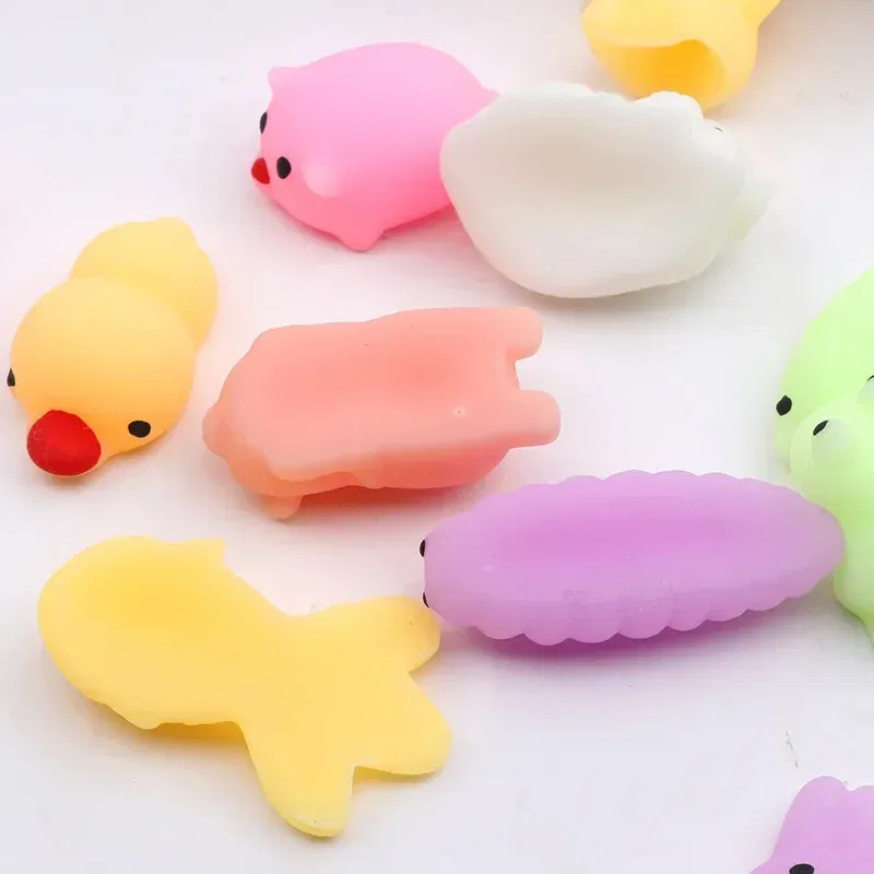 Kawaii Mochi Squishies Animal Squishy Toys Antistress Ball Squeeze for Kids Birthday Party Favors Pinata Fillers Goodie Bag