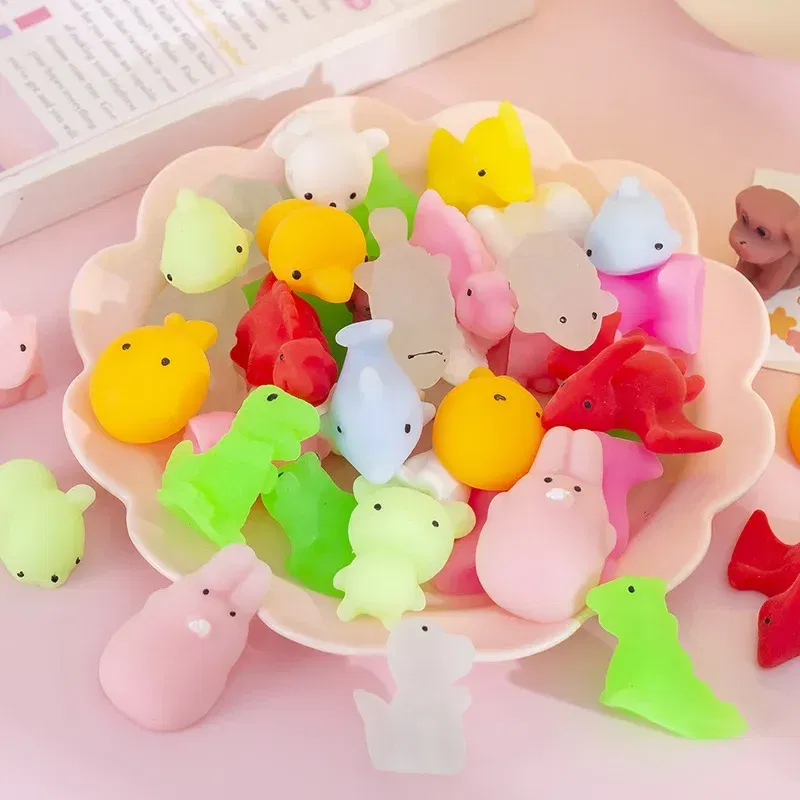 Kawaii Mochi Squishies Animal Squishy Toys Antistress Ball Squeeze for Kids Birthday Party Favors Pinata Fillers Goodie Bag