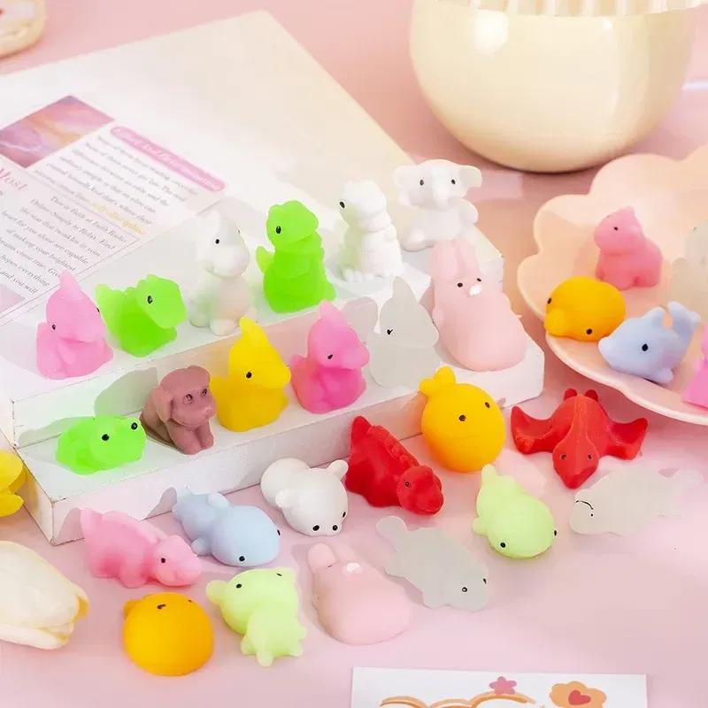 Kawaii Mochi Squishies Animal Squishy Toys Antistress Ball Squeeze for Kids Birthday Party Favors Pinata Fillers Goodie Bag