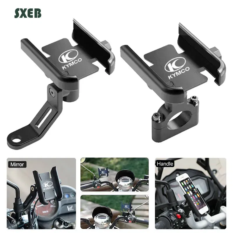 Color: Clear, Ships From: CHINA - For KYMCO AK550 ST Xciting S400 i TCS DT X 360 125 350 CV3 Dink X125 X Town CT 125 Downtown 125 ABS Mobile Phone Stand Holder