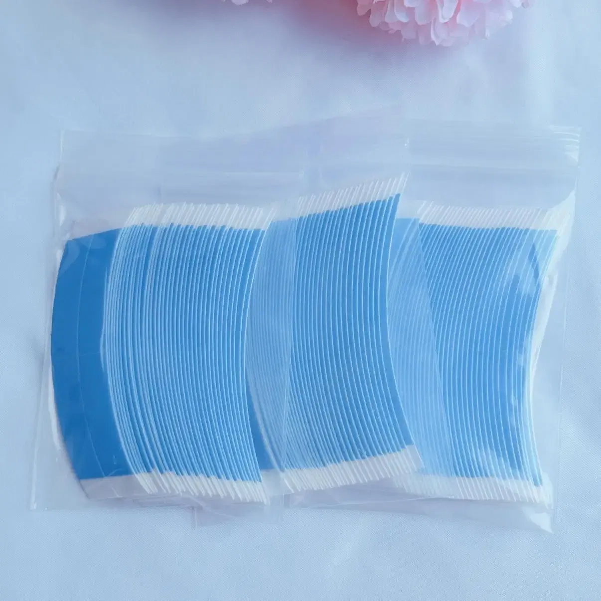 Color: WHITE, Size: 3 YARDS - 36/72/108PCS Super tape Waterproof Hair Tape Double Side Adhesive Super Tape Lace Wig Toupee Replacement Hairdresser Accessories