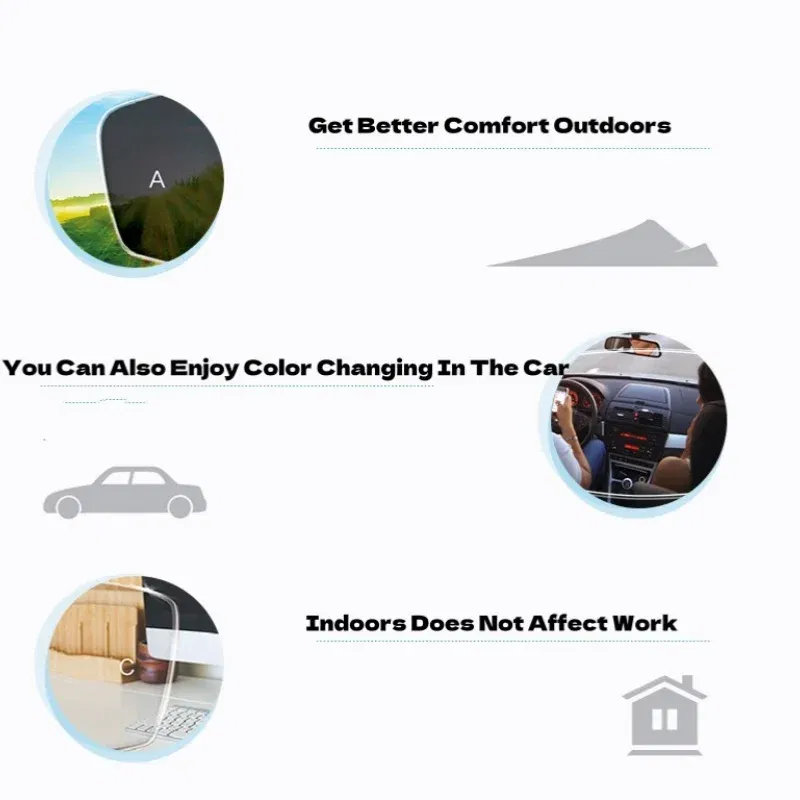 Lenses Color: green, Ships From: CHINA, Lens Index: 1.56 - F?·DRACON Anti-blue light+Anti-glare +Photochromic Lens1.56/1.61 Myopia All-weather Safe Driving Optical Prescription Custom Lens