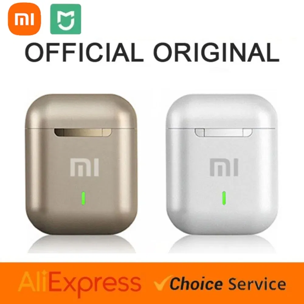 Color: green - Xiaomi J18 Wireless Bluetooth Headphones in-ear HiFI Stereo with Mic Bluetooth Touch Waterproof Noise Cancelling Multi-Earphones