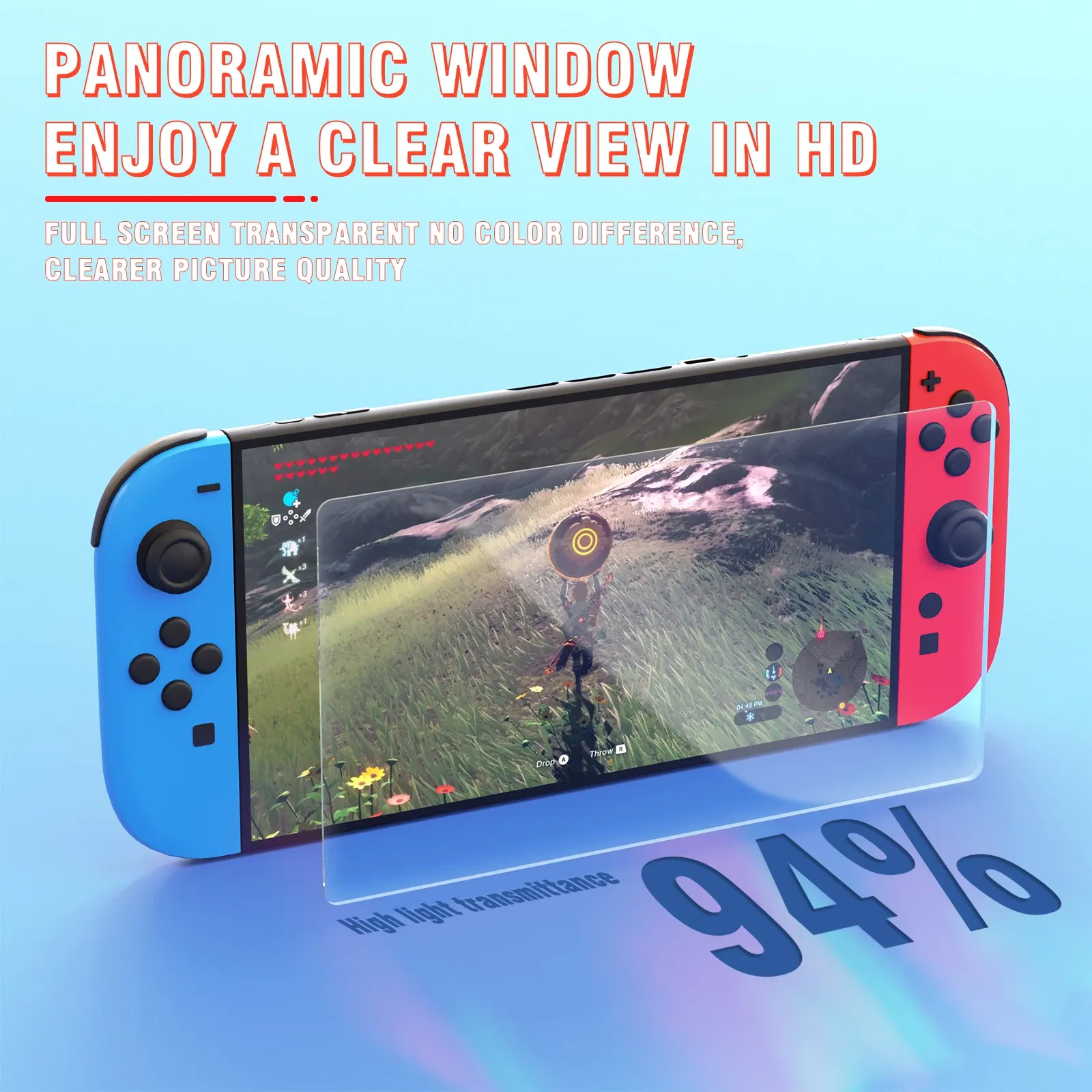 Color: Blue - 2025 New Nintendo Switch 2 Travel Carrying Bag Protective Cover Hard Shell Pack Game Travel Storage Bag Joy-Con Protective Cover