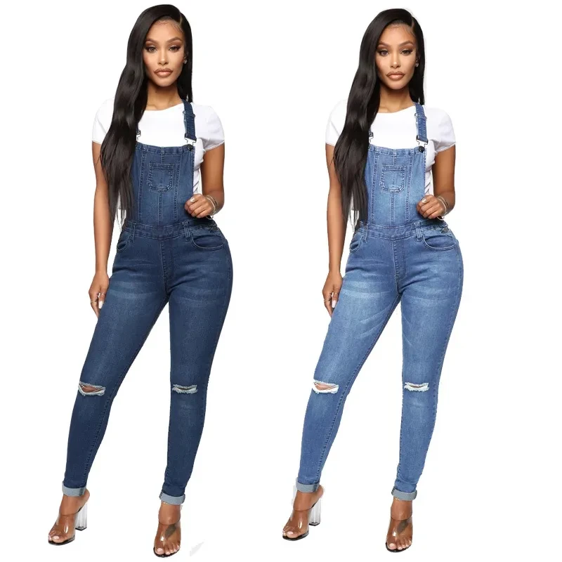 Womens Denim Overalls