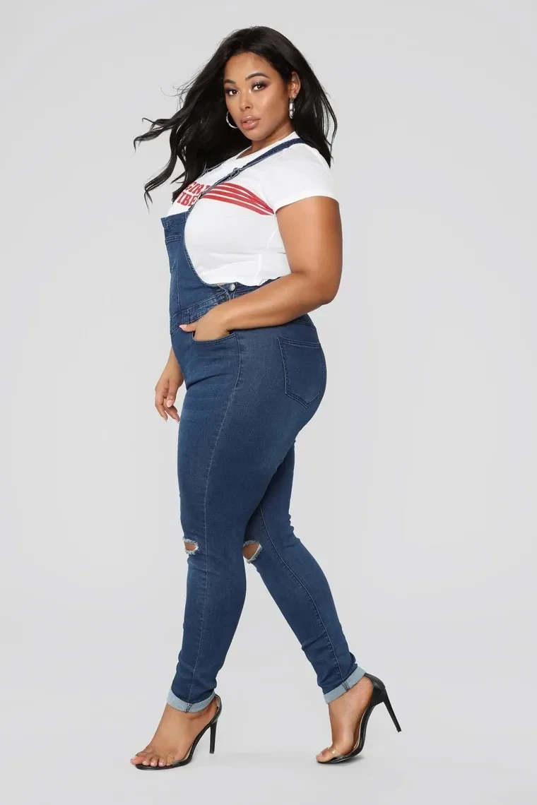 Womens Denim Overalls