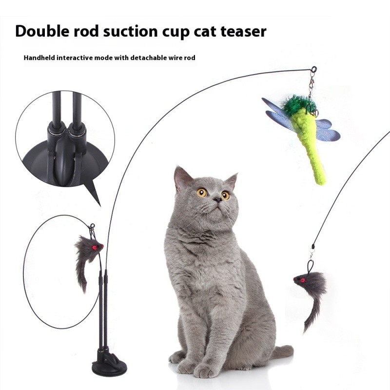 Interactive Bird Simulation Cat Toy