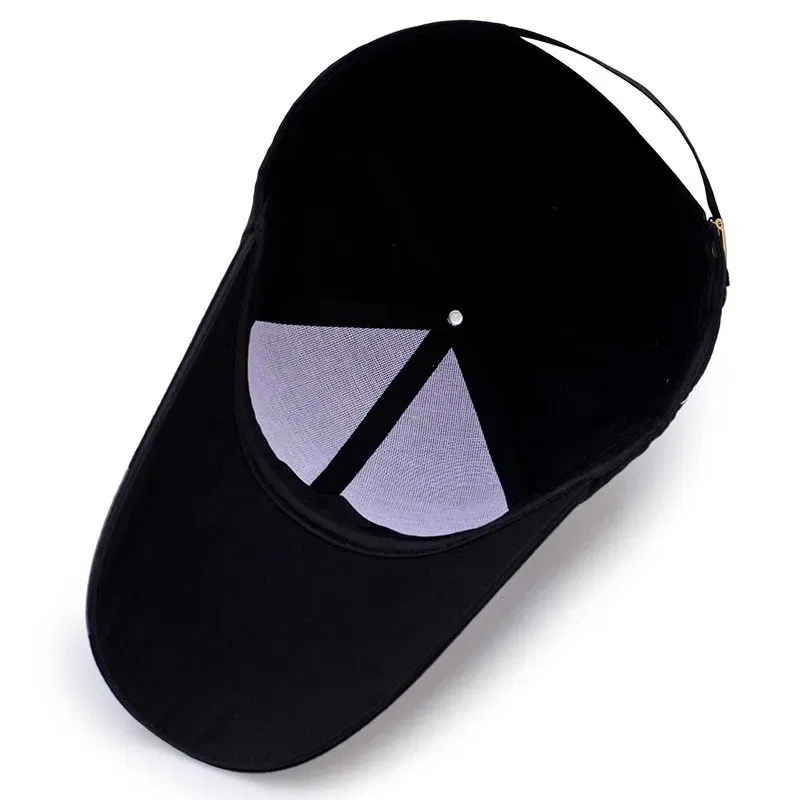 Color: Red - Baseball Cap Sun Visor Hat Waterproof Sport Duck Tongue Women Men Quick Dry Outdoor Baseball Cap Adjustable Sun Hat