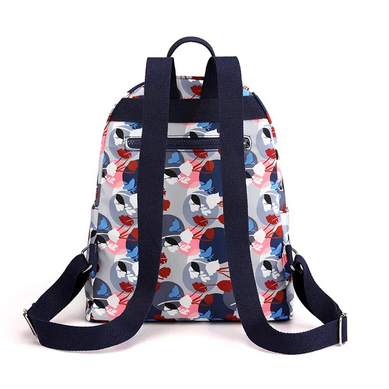 Color: black - Printing Backpack for Women Travel High Capacity Waterproof College Backpack Trendy Women Laptop School Bags Cute Girl