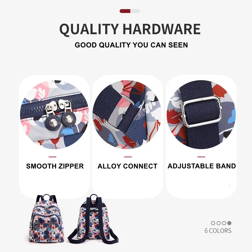 Color: black - Printing Backpack for Women Travel High Capacity Waterproof College Backpack Trendy Women Laptop School Bags Cute Girl