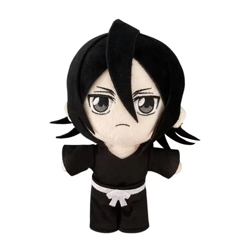 Color: GRAY - Anime BLEACH Plush Toy Kuchiki Byakuya Kurosaki ichigo Aizen Sousuke Zaraki Rukia Ichimaru Gin Stuffed Doll Soft Figure Fan Gift