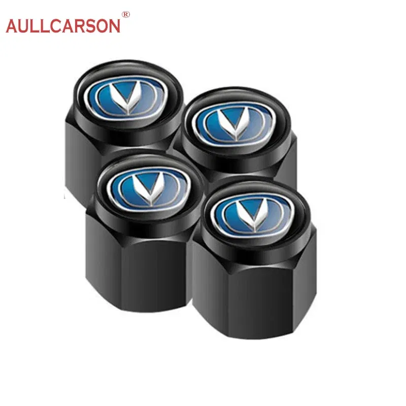 Color: black, Ships From: CHINA - For Changan CS55 CS75 Plus CS85 Unik Univ Unit Alsvin EADOplus Lamore CS35 Car Wheel Tire Air Valve Caps Stem Cover Accessories