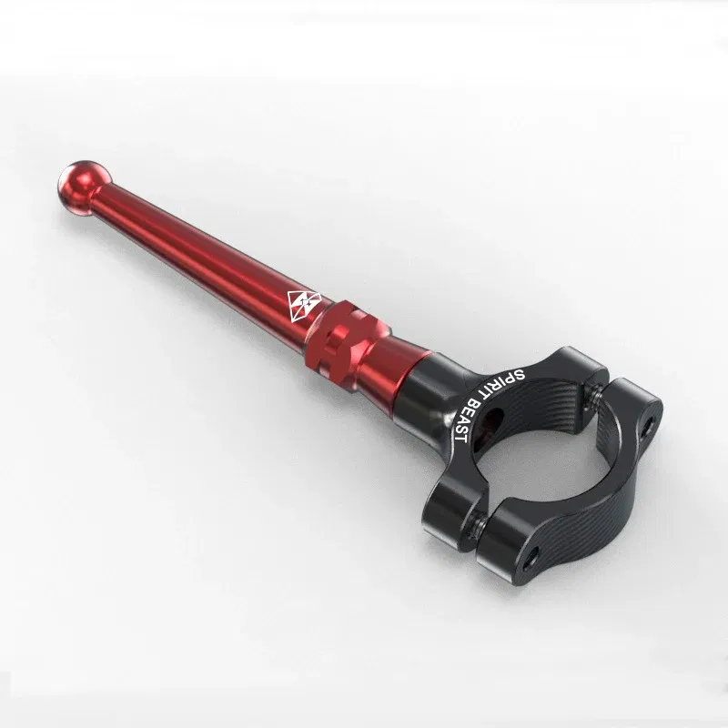 Color: Green - Anti-kicking Extension Rod for Refitting Motorcycle Temple Stand for Kawasaki Ninja400 Z400 19-23mm in Diameter