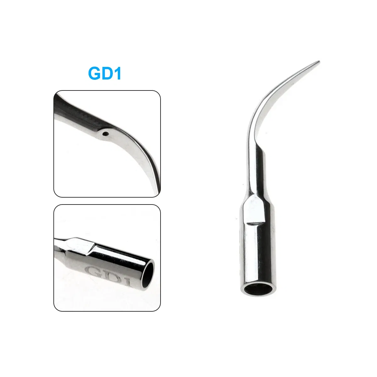 Color: Dark purple, Ships From: CHINA - AZDENT 1pc Dental Ultrasonic Scaler Tip Scaling Periodontics Endodontics GD PD ED Tip Fit for SATELEC DTE NSK Ultrasonic Scaler