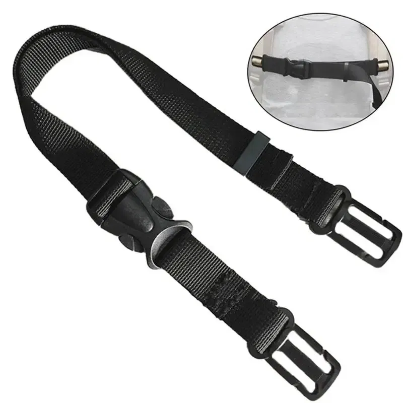 Color: Rose Gold - Adjustable Backpack Chest Strap Outdoor Travel Sternum Harness Webbing Buckled Anti Slip Nylon Bag Belt Backpack Accessories