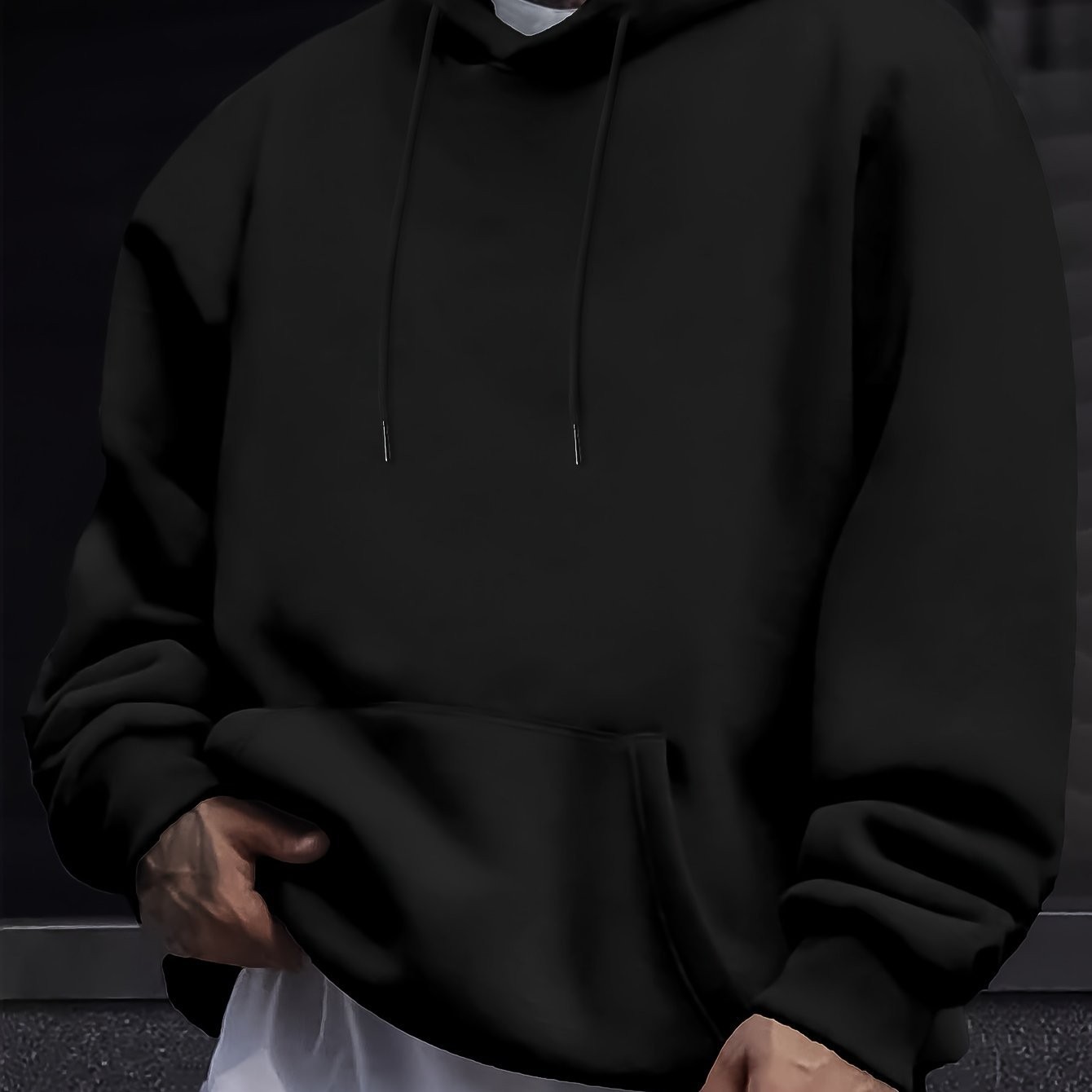 Black Hoodie Men's